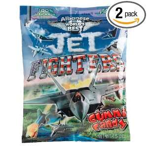 Albanese Gummi Jet Fighters, 4.5 Ounce Bags (Pack of 2):  