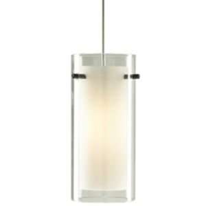 Tubolaire Pendant by Alico  R239180 Inner Shade White Opal Finish Oil 