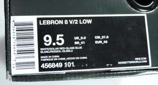 Nike Lebron James VIII 8 V/2 Low Miami Nights  