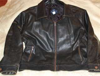 Boys ~ Austin Clothing Co ~ Faux Leather Jacket Coat ~ Size L  