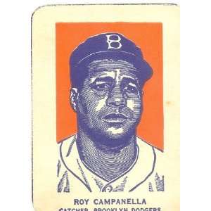 Roy Campanella Cardboard Cutout Card 