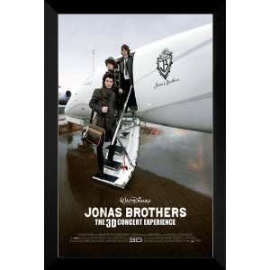  Jonas Brothers 3 D Concert FRAMED 27x40 Movie Poster 