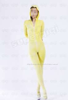 Latex/Rubber 0.45mm Catsuit Suit Hoody Costume Classic  
