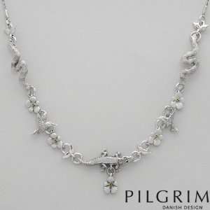 PILGRIM SKANDERBORG, DENMARK Stylish Necklace Made in Silver Base 