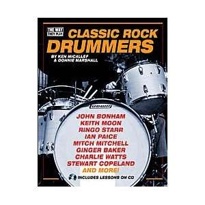  Hal Leonard Classic Rock Drummers (Book/CD): Musical 