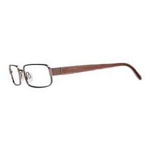  Junction City CHICAGO Eyeglasses Brown Frame Size 54 18 