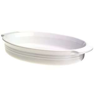  Le Creuset Stoneware 14 Inch Oval Dish, White Kitchen 