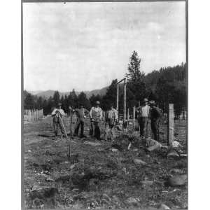  Building a road,Forest,Idaho,ID,Workmen with tools,1918 