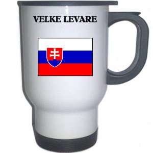  Slovakia   VELKE LEVARE White Stainless Steel Mug 
