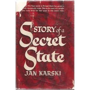  Story of a Secret State Jan Karski Books