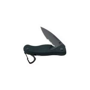  LEATHERMAN 862540 Folding Knife,Combo,Blk SS,4 In