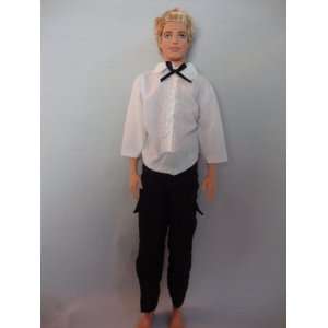    sleeve Shirt and Black Pants Made to Fit the Ken Doll Toys & Games