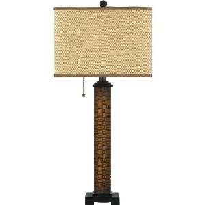  Quoizel Q713TK Kendrick 1 Light Table Lamp in Mystic Black 