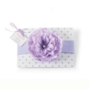 Purple Oversized Flower Headband: Baby