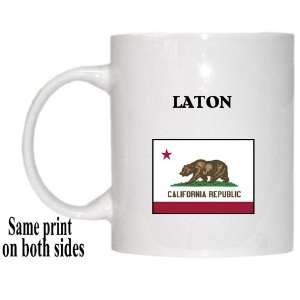  US State Flag   LATON, California (CA) Mug Everything 