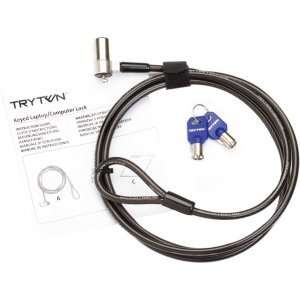  Tryten Laptop Computer Lock Pro. KEYED NOTEBOOK SECURITY CABLE 