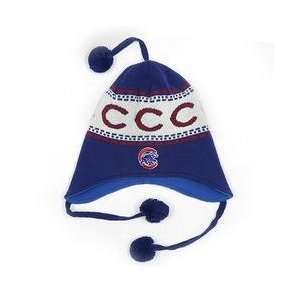  Chicago Cubs Sabre Youth Knit Cap   Navy/White Adjustable 