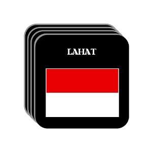  Indonesia   LAHAT Set of 4 Mini Mousepad Coasters 
