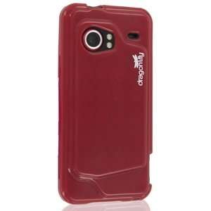  Dragonfly HTC Incredible Kream Case   Red Cell Phones 