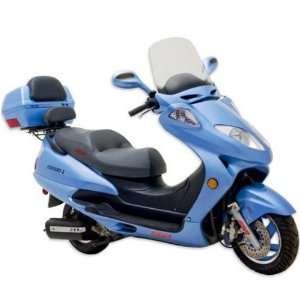 Mopeds Touring 250cc Deluxe Liquid Cooling Gas Moped Motor Scooter MC 