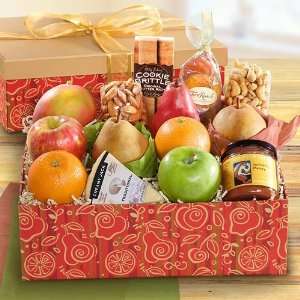 California Harvest Deluxe Fruit and Gourmet Gift Box  