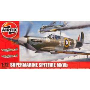   Airfix 1/72 Supermarine Spitfire MKVB Airplane Model Kit Toys & Games