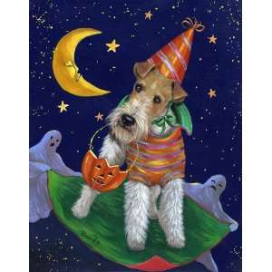  Fox Terrier Halloween Garden Flag: Everything Else