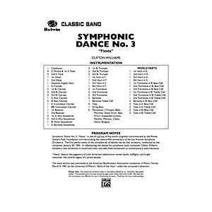    Symphonic Dance No. 3 (Fiesta) Score Musical Instruments