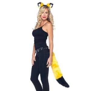 Lets Party By Leg Avenue Rockin Fox Yellow Adult Accessory Kit 
