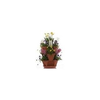  Stack and Grow Terracotta Planter with 20 Planting Pockets 