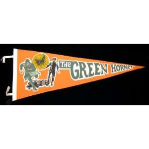   Green Hornet Pennant with Bruce Lee and Van Williams 
