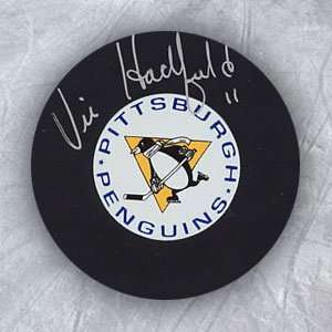   HADFIELD Pittsburgh Penguins SIGNED Hockey Puck Sports Collectibles