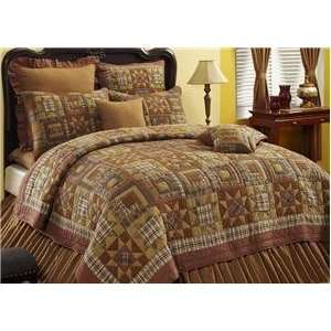  Burlington King Rustic Country Patchwork Star Quilt