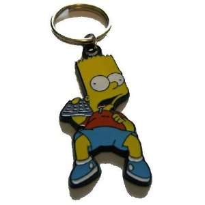  3D Metal Keychain THE SIMPSONS   BART (Remote Drool 