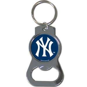  New York Yankees Bottle Opener Key Ring: Sports & Outdoors