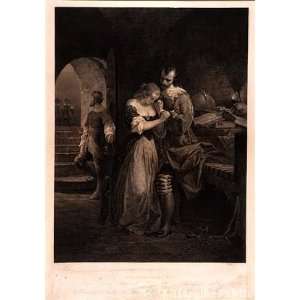  Sir Walter Raleigh Parting with His Wife