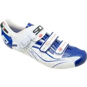  SIDI Sidi Genius 6 6 Lite Road Bike Shoe 40 Blue/ White 