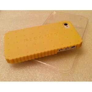  Biscult Style Hard Case for iPhone 4/4S (yellow 