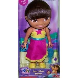   Dora The Explorer Sea Star Dora With Soft Stylable Hair: Toys & Games