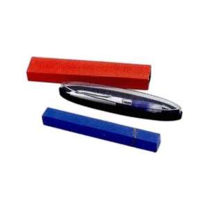  Blank plastic universal pen box.