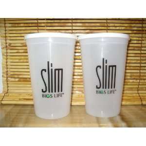  SET of 2   Bios Life Slim Shaker Cup Health & Personal 
