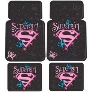  Supergirl DC Comics Shield Logo w/ Butterflies & Stars Car 