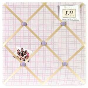  Pony Checkered Fabric Memo Board By Jojo Designs 