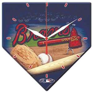 Atlanta Braves MLB High Definition Clock by Wincraft:  