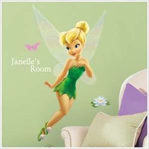  Tinkerbell Peel & Stick Giant Wall Decal w 
