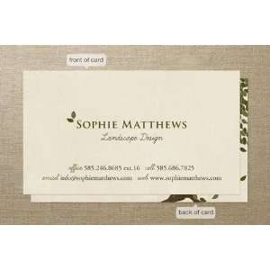  Green Leaves Business Cards