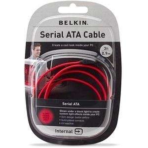  BELKIN Serial ATA 2.0 Cable   3 feet ( Red ) Electronics