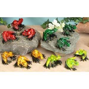   Style Mini Frog Miniature Magnets Figurines Model: Home & Kitchen