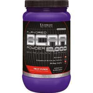 Ultimate Nutrition BCAA 12000 Powder Fruit Punch 457 Grams:  