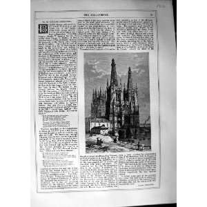    Art Journal 1870 Burgos Cathedral Architecture